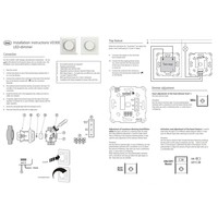 Draaidimmer voor LED VD300 0-300 Watt