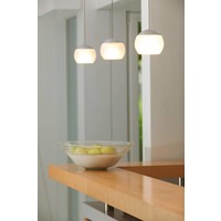 Oligo Showroommodel: in hoogte verstelbare en dimbare 1-lichts Hanglamp Balino met geïntegreerde LED | satijn/chroom