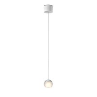 Oligo Showroommodel: in hoogte verstelbare en dimbare 1-lichts Hanglamp Balino met geïntegreerde LED | satijn/chroom