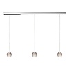 Oligo Dimbare 3-lichts hanglamp Balino met geïntegreerde LED Oligo Dimbare 3-lichts hanglamp Balino met geïntegreerde LED