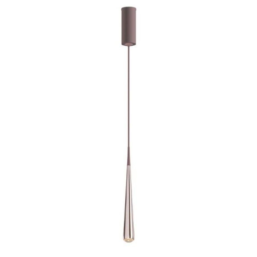 (Dim to Warm) dimbare 1-lichts hanglamp Niceone met geïntegreerde LED