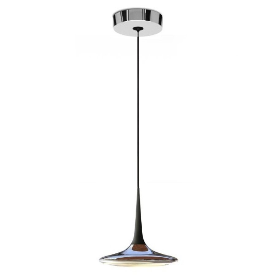 (Dim to Warm) dimbare 1-lichts hanglamp Falling Leaf met geïntegreerde LED