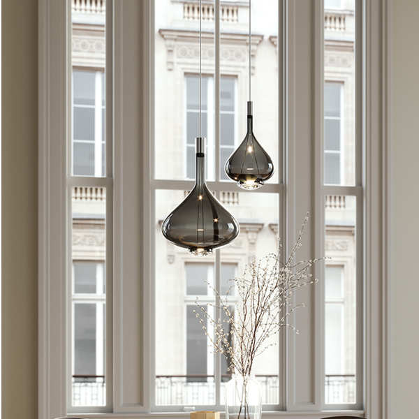 Lodes Dimbare hanglamp Sky-Fall Medium met geïntegreerde LED