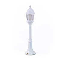 Seletti Oplaadbare en 3-staps dimbare tafellamp Street Lamp Dining met geïntegreerde LED