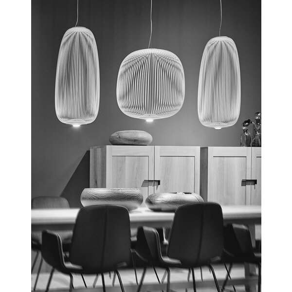 Foscarini Hanglamp Spokes 1 met geïntegreerde LED