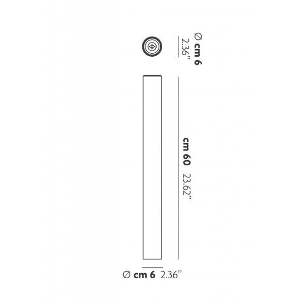 Lodes Opbouwspot A-Tube Medium