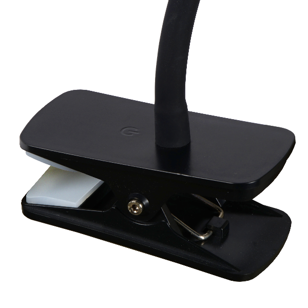Lucide 3-staps dimbare klemlamp Zozy met geïntegreerde LED