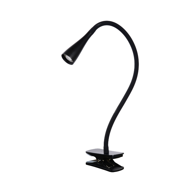 Lucide 3-staps dimbare klemlamp Zozy met geïntegreerde LED