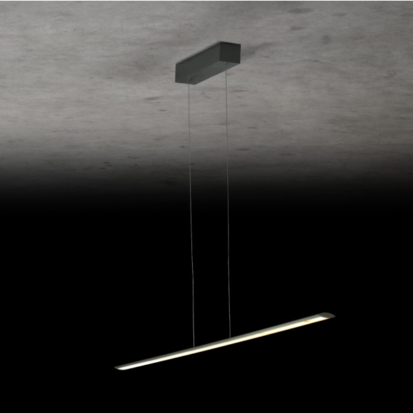 Holtkötter In hoogte verstelbare en 'Dim to Warm' dimbare hanglamp Epsilon RR met geïntegreerde LED | Lengte 163 cm