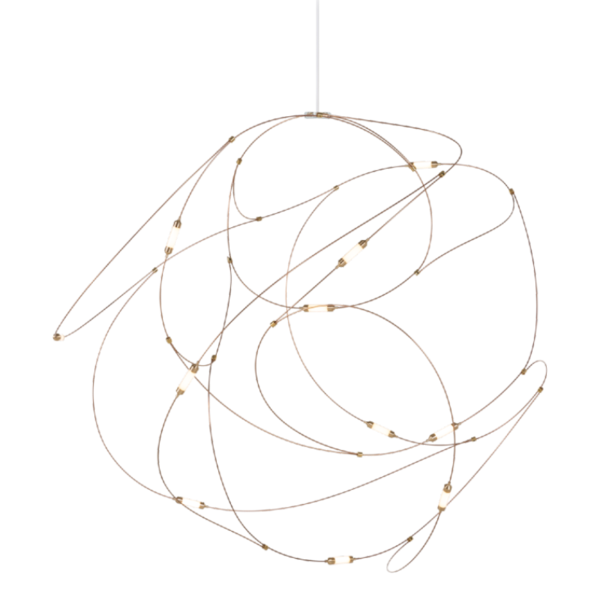 Moooi Dimbare hanglamp Flock of Light 11 met geïntegreerde LED