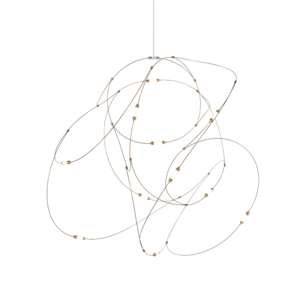 Moooi Dimbare hanglamp Flock of Light 11 met geïntegreerde LED