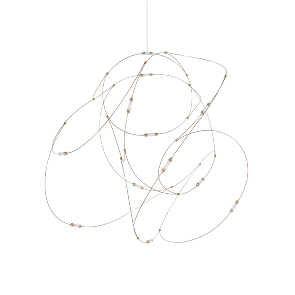 Moooi Dimbare hanglamp Flock of Light 11 met geïntegreerde LED