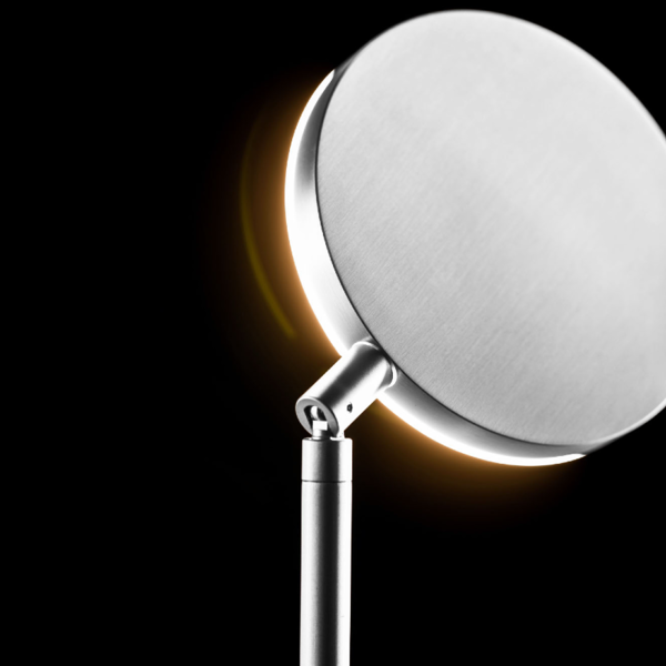 Holtkötter Dimbare vloerlamp Plano S met geïntegreerde LED