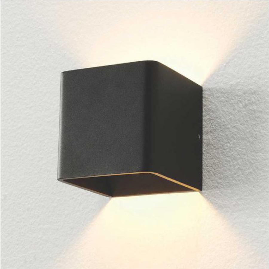 Dimbare wandlamp Fulda met geïntegreerde LED