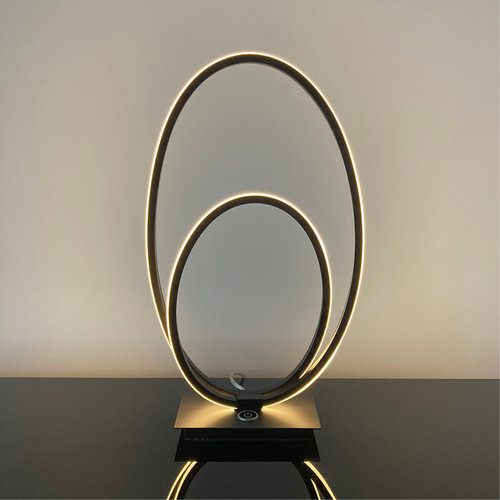 Ophelia Zwart LED - H 41 cm 