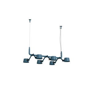 Tonone 6-lichts hanglamp Tonone Bolt Pendant