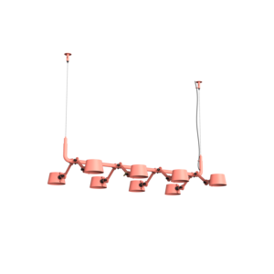 Tonone 8-lichts hanglamp Tonone Bolt Pendant