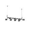 Tonone 8-lichts hanglamp Tonone Bolt Pendant