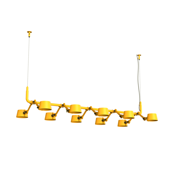 Tonone 10-lichts hanglamp Tonone Bolt Pendant