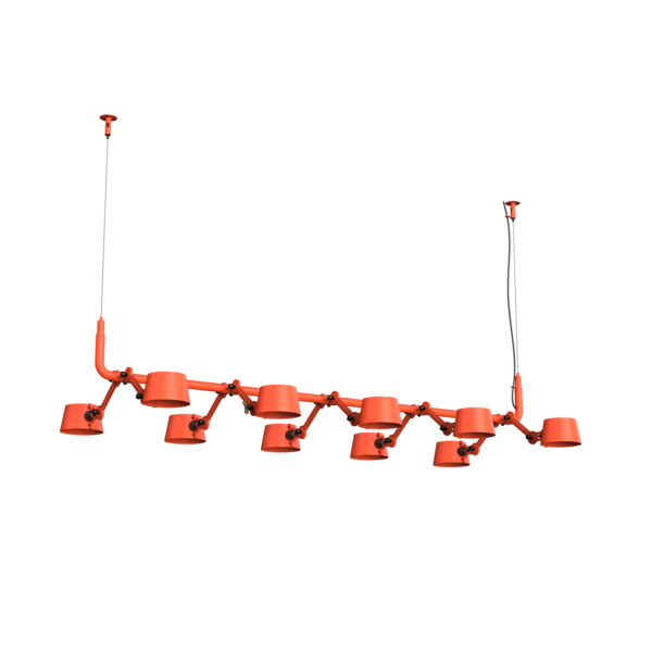 Tonone 10-lichts hanglamp Tonone Bolt Pendant