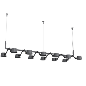 Tonone 12-lichts hanglamp Tonone Bolt Pendant