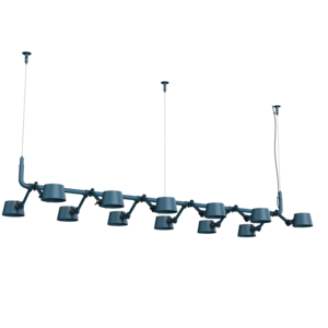 Tonone 12-lichts hanglamp Tonone Bolt Pendant