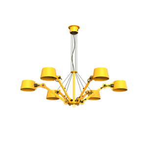 Tonone 6-armige kroonluchter Tonone Bolt Chandelier