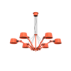 Tonone 6-armige kroonluchter Tonone Bolt Chandelier