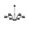 Tonone 6-armige kroonluchter Tonone Bolt Chandelier