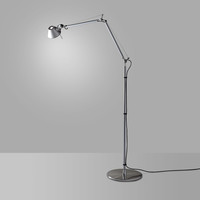 Dimbare vloerlamp Tolomeo Terra met geïntegreerde LED