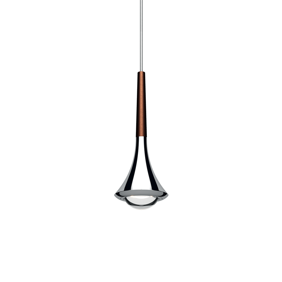 Dimbare hanglamp Rain met geïntegreerde LED 2700 K (extra warm wit licht)