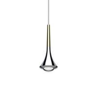 Dimbare hanglamp Rain met geïntegreerde LED 2700 K (extra warm wit licht)