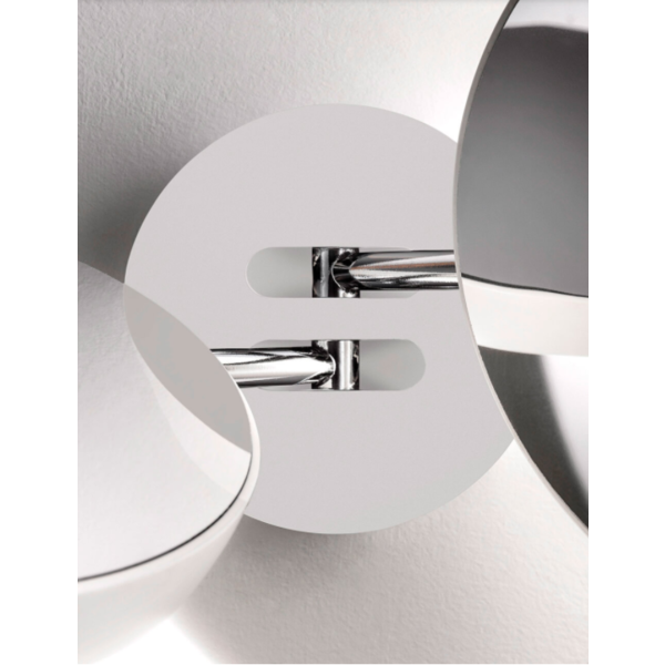 Lodes Dimbare wandlamp Nautilus met geïntegreerde LED