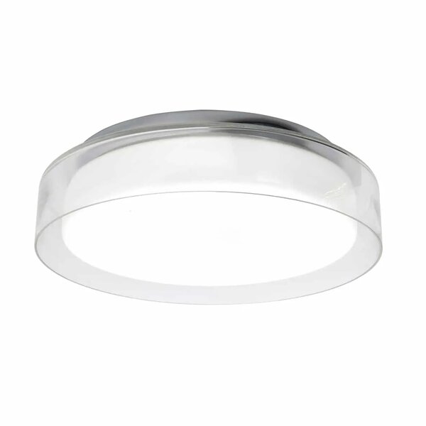 Highlight 3-staps dimbare plafondlamp Clear met geïntegreerde LED - Ø 35 cm