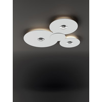 Lodes Dimbare 3-lichts plafondlamp Bugia Mega met geïntegreerd LED
