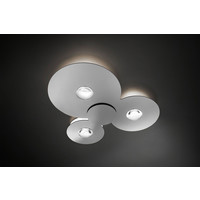 Lodes Dimbare 3-lichts plafondlamp Bugia Mega met geïntegreerd LED