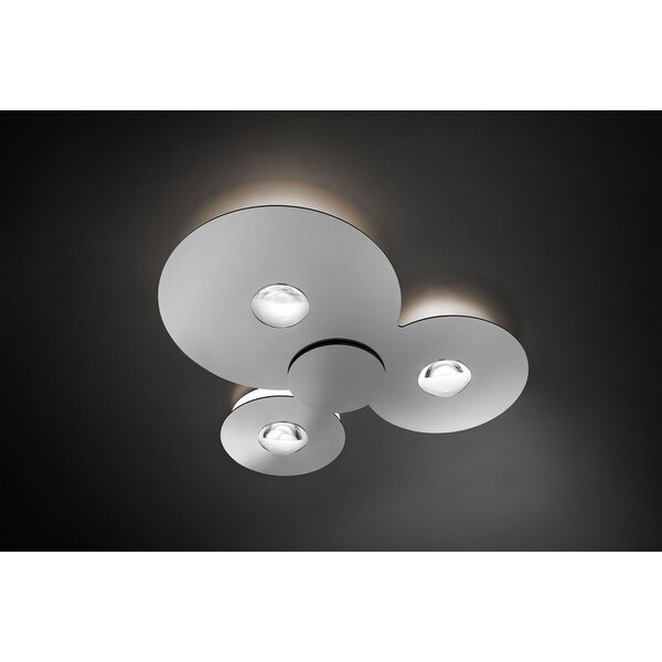 Lodes Dimbare 3-lichts plafondlamp Bugia Mega met geïntegreerd LED