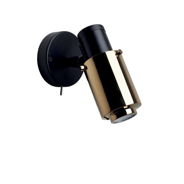 DCW Éditions Wandlamp Biny Spot met GU10-fitting