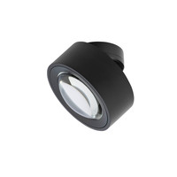 Kantelbare én 'dim to warm' dimbare 1-lichts opbouwspot Easy Lens W120 met geïntegreerde LED
