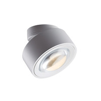 Antidark Kantelbare, draaibare én 'dim to warm' dimbare 1-lichts opbouwspot Easy Lens W120 met geïntegreerde LED