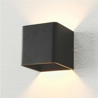 (Dim to Warm) dimbare wandlamp Fulda met geïntegreerde LED