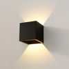 Artdelight 'Dim to Warm' dimbare in- en outdoor wandlamp Cube met geïntegreerde LED