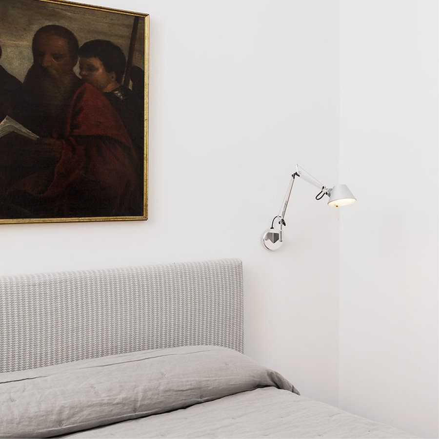 Dimbare wandlamp Tolomeo Micro Parete met geïntegreerde LED