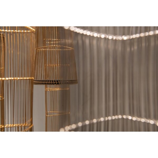 Jacco Maris Dimbare hanglamp Needles & Pins 11 met geïntegreerde LED