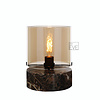 by Eve Dimbare tafellamp Cilinder Marble 23/H20