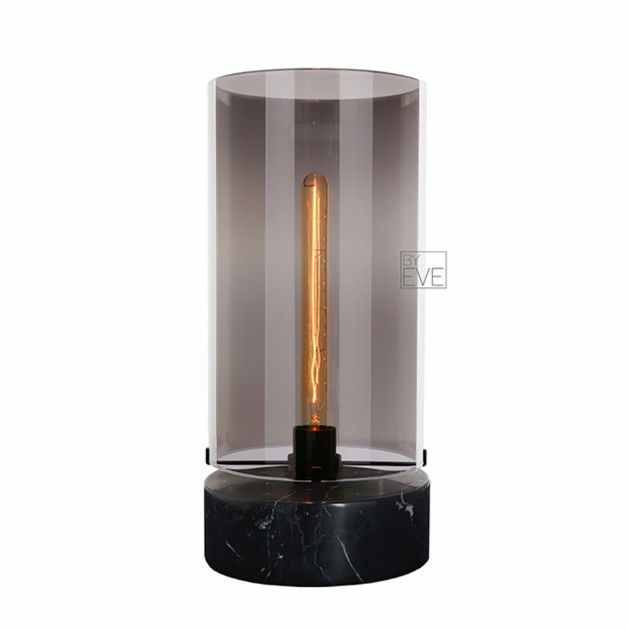 Dimbare tafellamp Cilinder Marble 23/H40