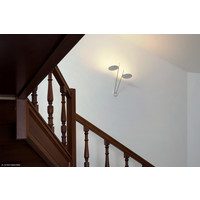 Dimbare wandlamp Lederam W2 met geïntegreerde LED