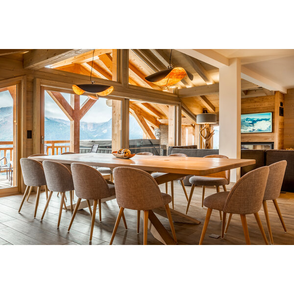 Catellani & Smith Dimbare hanglamp Lederam Manta S1 met geïntegreerd LED