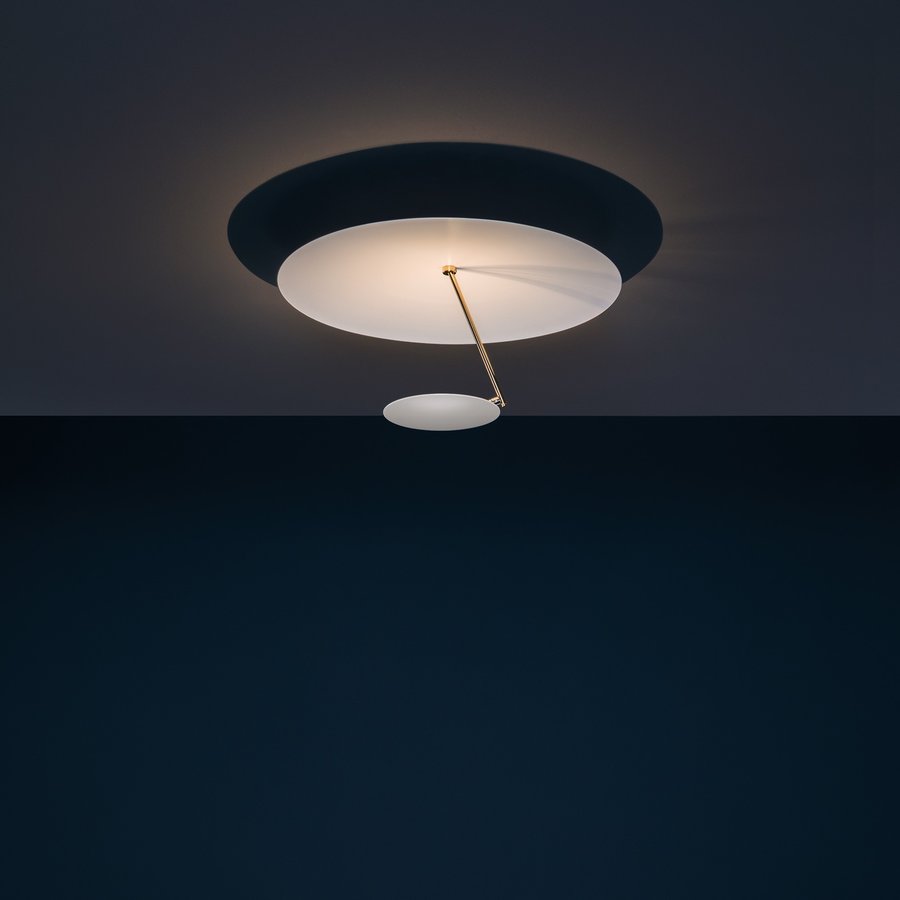 Dimbare plafondlamp Lederam C150 met geïntegreerde LED