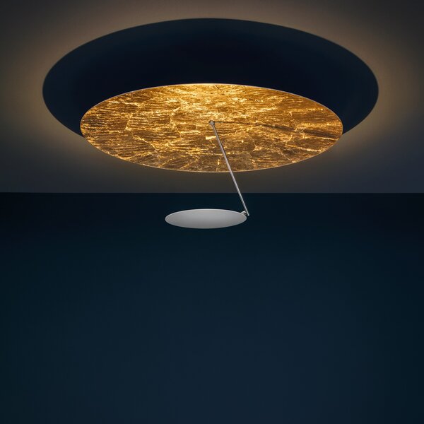 Catellani & Smith Dimbare plafondlamp Lederam C180 met geïntegreerde LED